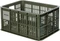 Basil Crate S Fahrradkorb moss green Vorschaubild