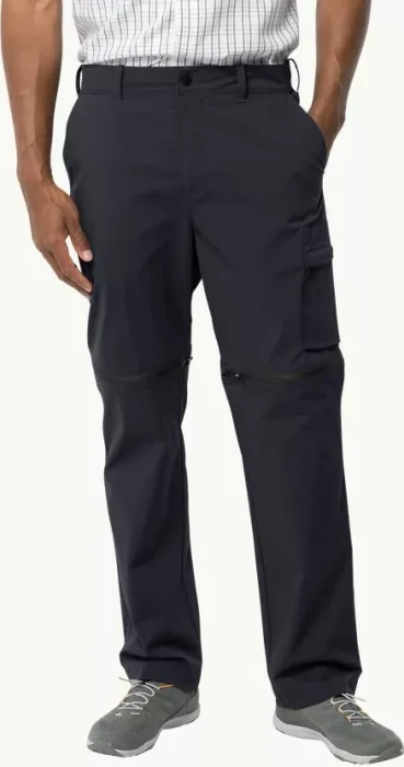 Jack Wolfskin Wanderthirst Zip Zip-Off Hose lang phantom (Herren)