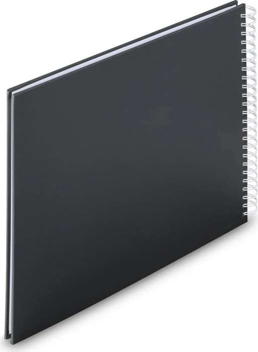 Hama Spiralalbum Fine Art 36x32 / 50 weiße Seiten New Black
