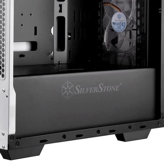 SilverStone Redline Series RL06 PRO schwarz/rot, Acrylfenster