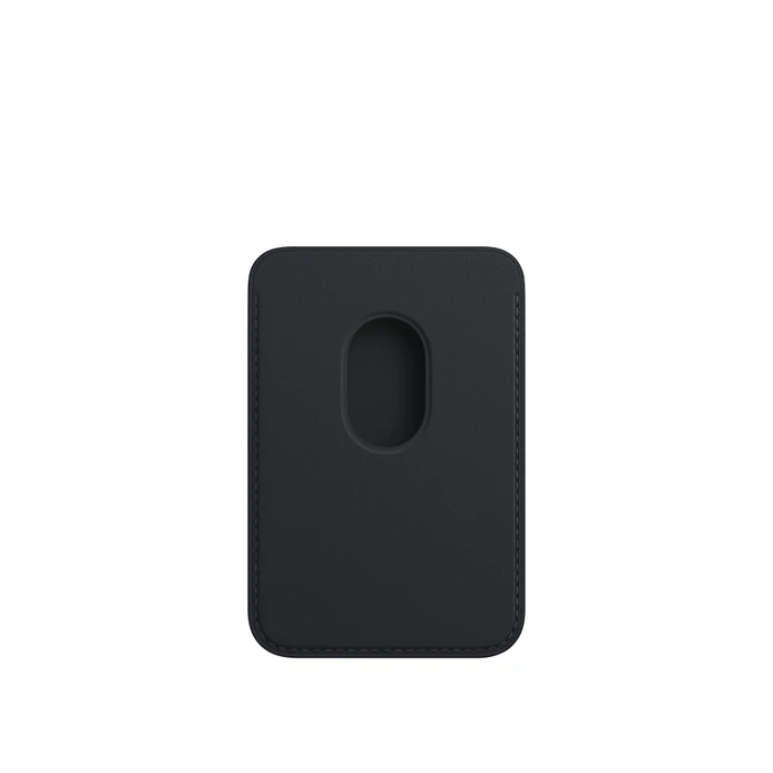 Apple iPhone Leder Wallet mit MagSafe Mitternacht