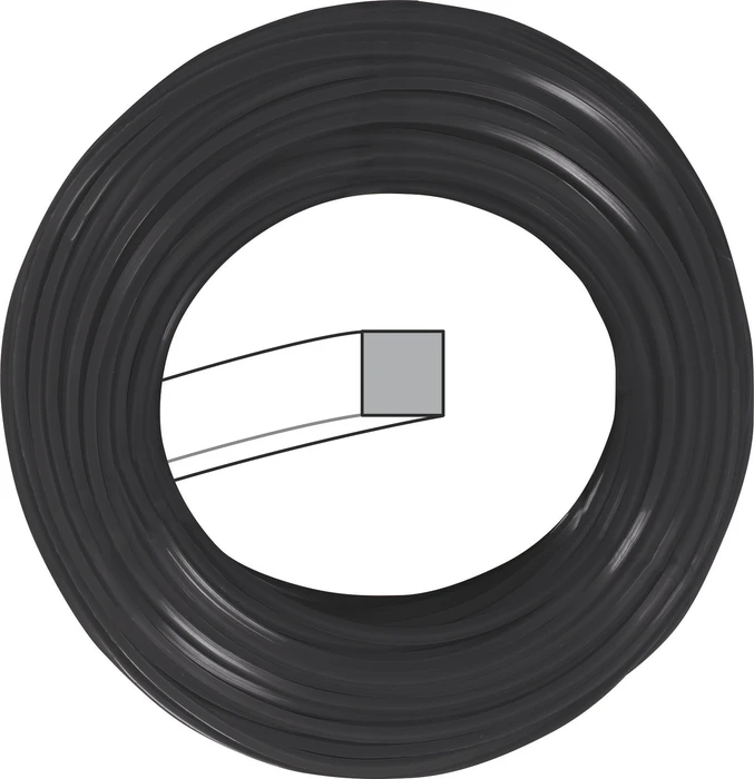 Einhell super cut line 2.0 Trimmerfaden für Rasentrimmer, 2mm/15m