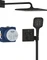Grohe Grohtherm SmartControl Duschsystem Unterputz mit Rainshower Mono 310 Cube schwarz phantom black Vorschaubild