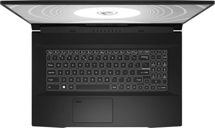 MSI CreatorPro M17 A12UJS-206, Core Black, Core i7-12700H, 32GB RAM, 1TB SSD, RTX A2000, DE