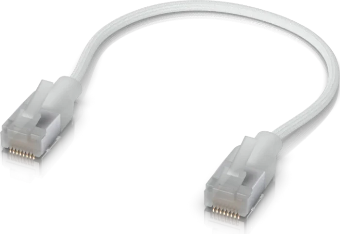 Ubiquiti UniFi Premium Patchkabel, Cat6, RJ-45/RJ-45, 0.15m, weiß