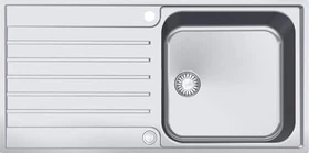 Franke Argos AGX 211-100 Einbau Becken reversibel mit Ablauffernbedienung edelstahl