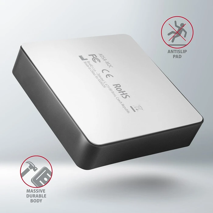 Axagon M.2 PCIe Clone Master Dockingstation, USB-C 3.1