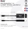 Club 3D Mini DisplayPort 1.4/HDMI 2.1 Adapterkabel schwarz, 0.2m Vorschaubild