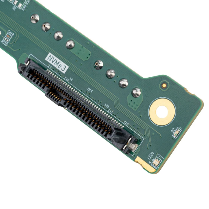 SilverStone RAC-BP-304N, 4-Bay 2.5"/3.5" Server Backplane mit U.2 Unterstützung, grün