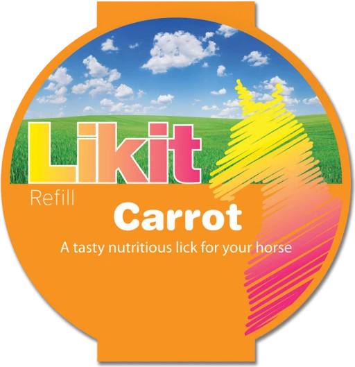 Likit Refill, Leckstein, Karotte, 650g