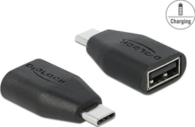 DeLOCK USB-C Datenblocker Adapter, USB-C 3.1 [Stecker] auf USB-A 3.1 [Buchse] (66528)