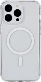 eSTUFF Berlin Magnetic Hybrid Cover für Apple iPhone 15 Pro transparent