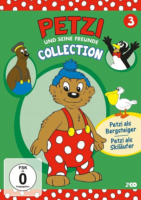 Petzi und seine Freunde Vol. 3: Petzi als Skiläufer und weitere Abenteuer (DVD)