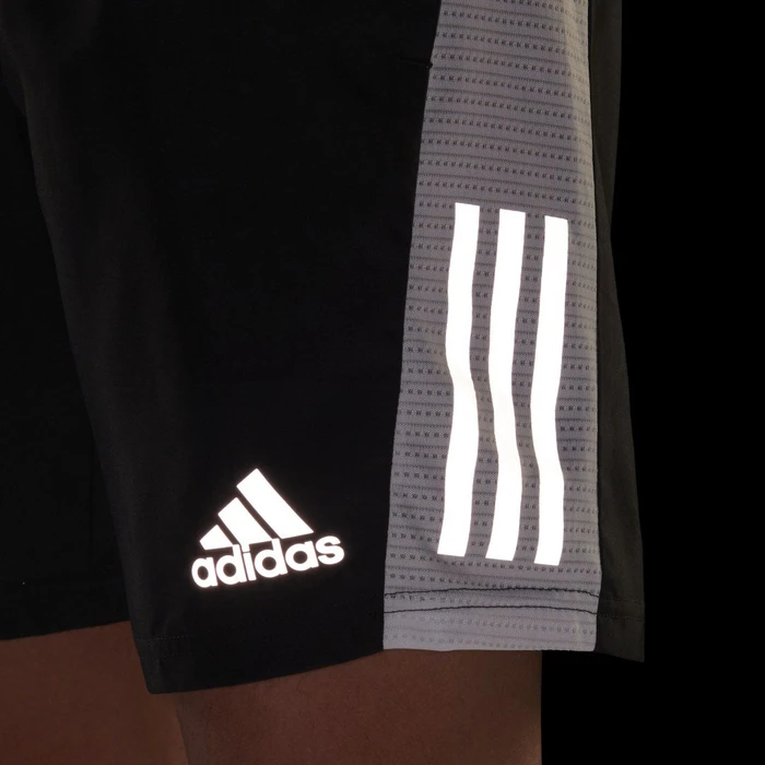 adidas Own The Run Laufhose kurz black/white/reflective silver (Herren)