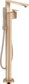 Hansgrohe AXOR Edge Einhebel-Wannenmischer bodenstehend polished red gold
