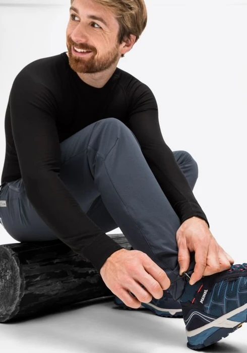 Maier Sports Nil Wool Hose lang graphite (Herren)
