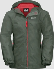 Jack Wolfskin Girls Iceland 3in1 Funktionsjacke thyme green (Junior)