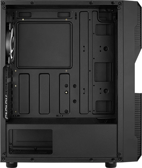 AeroCool Menace Saturn RGB, Glasfenster