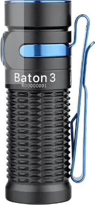 OLight Baton 3 Taschenlampe schwarz