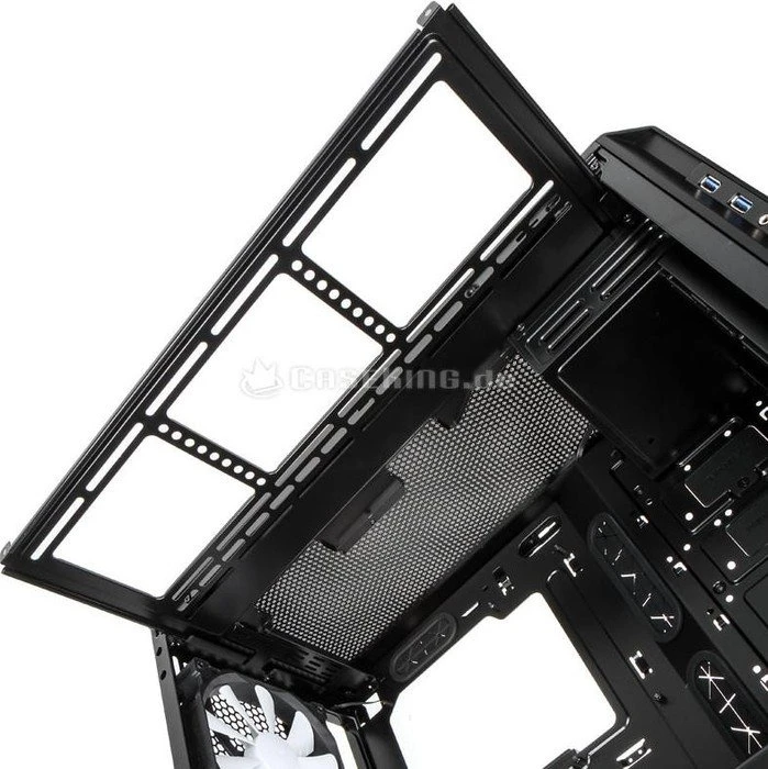 Phanteks Enthoo Pro M Tempered Glass schwarz, Glasfenster