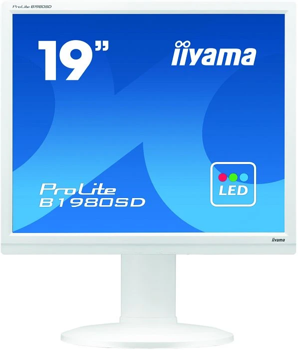 iiyama ProLite B1980SD-W1, 19"