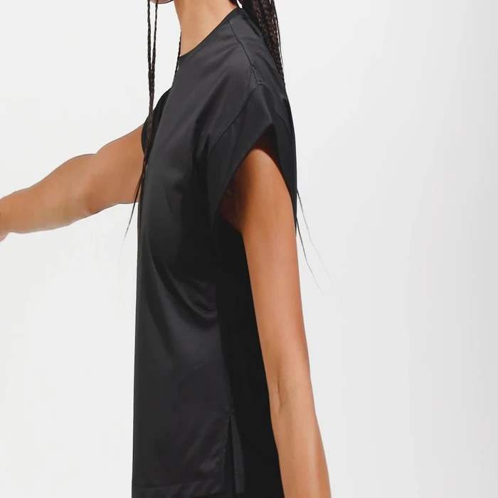 adidas Studio Funktionsshirt kurzarm black/grey six (Damen)