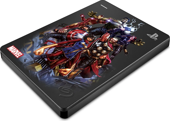 Seagate Game Drive for PlayStation - Marvel Avengers Limited Edition, 2TB, Team Avengers, USB 3.0 Micro-B