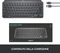 Logitech MX Keys Mini, LEDs weiß, Logi Bolt, Graphite, schwarz, USB/Bluetooth, IT Vorschaubild