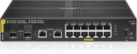 HPE Aruba CX 6000 Series Desktop Gigabit Managed Switch, 14x RJ-45, 2x SFP, 139W PoE+ (R8N89A)