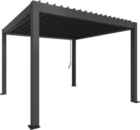 Biohort Pergola 3.5x3.5 dunkelgrau-metallic/dunkelgrau-metallic
