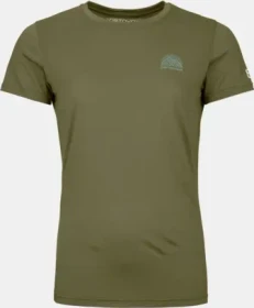 Ortovox 120 Cool Tec Mountain Stripe Funktionsshirt kurzarm wild herbs (Damen)