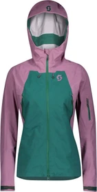 Scott Explorair 3L Skijacke cassis pink/jasper green (Damen)