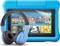 Amazon Fire 7 KFMUWI 2019, ohne Werbung, blau, 16GB, inkl. BuddyPhones PlayTime Headset und Displayschutzfolie, Kids Edition Vorschaubild