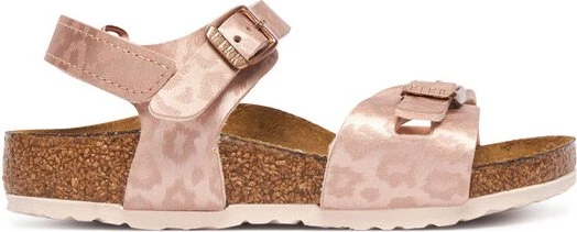 Birkenstock Rio Birko-Flor electric metallic/leo copper (Junior)