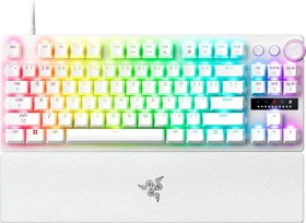 Razer Huntsman V3 Pro Tenkeyless 8KHz, weiß, LEDs RGB, Razer Analog Optical Switch Gen-2, USB, US (RZ03-05521000-R3M1)
