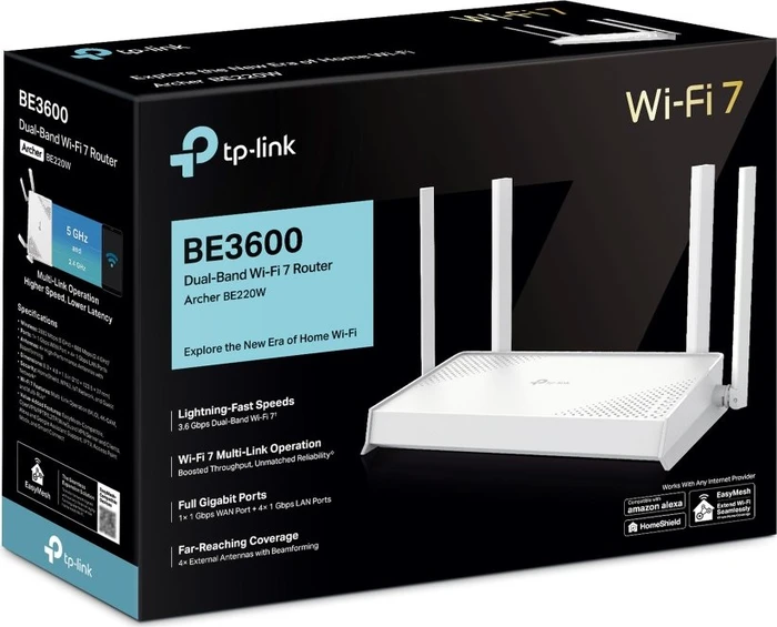 TP-Link Archer BE220W, BE3600