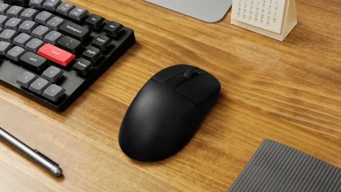 Keychron M2 Wireless Mouse schwarz, 8K PixArt 3950, USB/Bluetooth