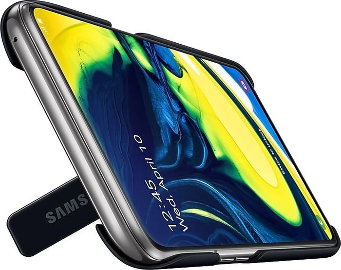 Samsung Standing Cover für Galaxy A80 schwarz