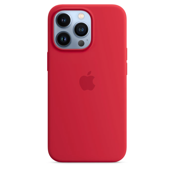 Apple Silikon Case mit MagSafe für iPhone 13 Pro (PRODUCT)RED