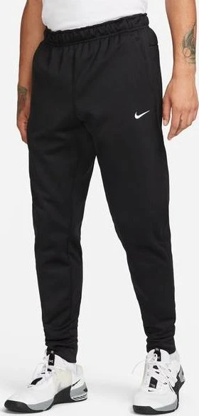 Nike Therma Trainingshose lang schwarz/weiß (Herren)
