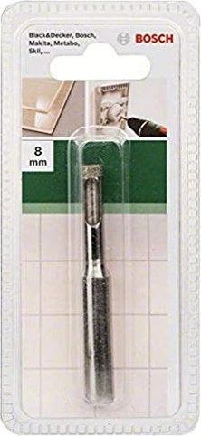 Bosch DIY Diamant-Nasskeramikbohrer, 8mm, 1 Stück