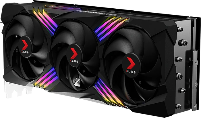 PNY GeForce RTX 4080 XLR8 Gaming Verto Epic-X RGB Overclocked Triple Fan, 16GB GDDR6X, HDMI, 3x DP