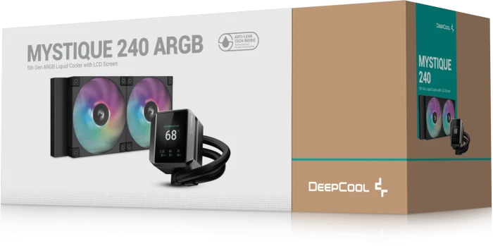 DeepCool Mystique 240 ARGB, schwarz