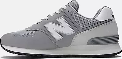 New Balance 574 grau/weiß (Herren) (U574TG2) – Bild 4 von 6