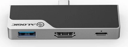 Alogic Ultra Series USB-C Dock Nano Mini, Space Grey, USB-C 3.0 [Stecker]