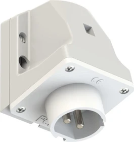 PCE CEE-Wandgerätestecker 16A 2p 24/42VDC IP44 TWIST