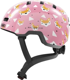 ABUS Skurb Kinderhelm rose foxes