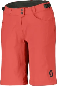Scott Trail Flow Fahrradhose kurz chamois orange (Damen)