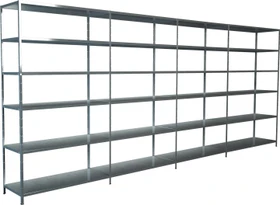 Schulte Lagertechnik PowerMAX Schwerlastregal 400x230x35cm verzinkt