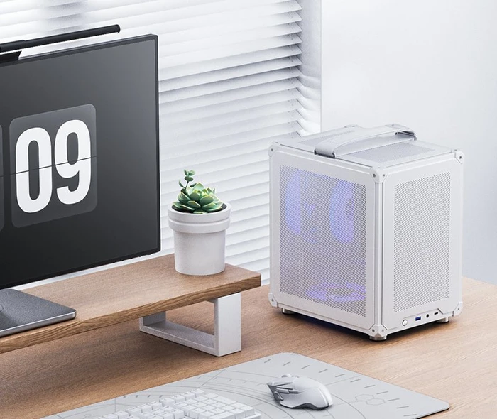 Jonsbo C6-ITX White, weiß, Mini-ITX